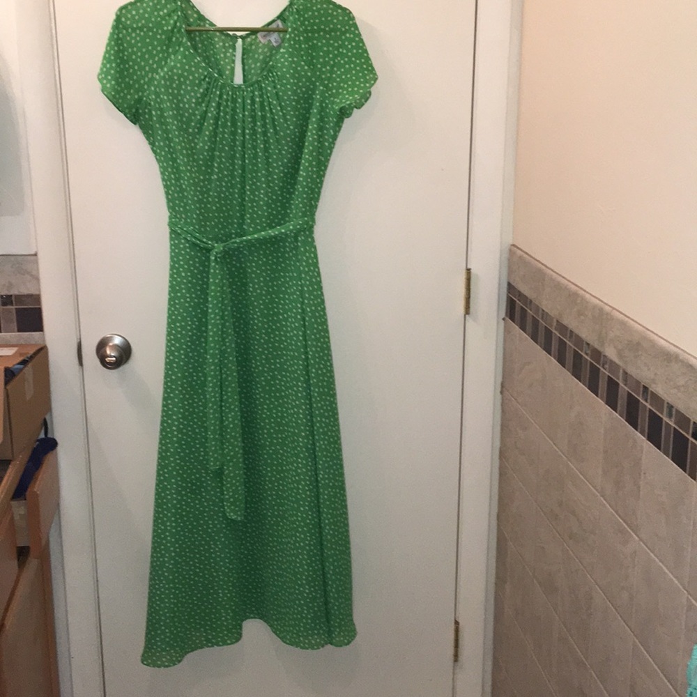 Whimsical Coldwater Creek Lined dress- 8